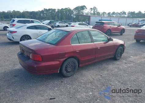 2003 Mitsubishi Galant Es/Ls из США, поврежденный, VIN 4A3AA46G53E054606